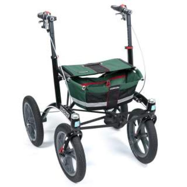 Der Outdoor Rollator mit Luftreifen